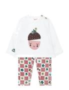 Set Knit -Bci Sets Sets With Long-sleeved T-shirt Multi/patterned Bobo...