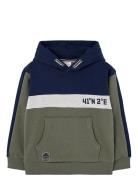 Fleece With Hood Sweatshirt Tops Sweatshirts & Hoodies Hoodies Green B...