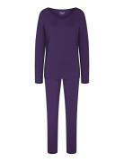 Timeless Sensuality Pk Lsl Pyjamas Nattøj Purple Triumph