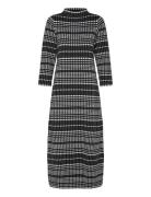 Wednesday Dress Knælang Kjole Black Jumperfabriken