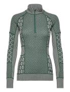 Smekker H/Z Sport Base Layer Tops Green Kari Traa