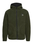Langli Hooded Pile Jacket Tops Sweatshirts & Hoodies Fleeces & Midlaye...