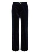 Nujoanna Pants Bottoms Trousers Straight Leg Navy Nümph