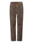 Tnpanya Mom Fit Jeans Bottoms Jeans Regular Jeans Brown The New