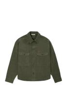 Ranger Corduroy Overshirt Tops Overshirts Green Prohibited