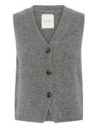 Sylvapw Wa Vests Knitted Vests Grey Part Two