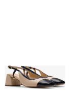 Nyta45 Sling D Shoes Sling Backs Heeled Slingbacks Beige Clarks