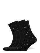 4P Rs Giftshine Cc W Lingerie Socks Regular Socks Black BOSS