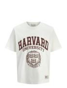 Jorharvard Tee Ss C.n Styd Ss25 Tops T-Kortærmet Skjorte White Jack & ...