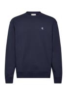 Ls Eu 350Terry Monogram Cn Swtsh Tops Sweatshirts & Hoodies Sweatshirt...