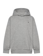 Hmljr Loose Hoodie Bee Sport Sweatshirts & Hoodies Hoodies Grey Hummel