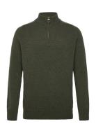 Barbour Grangetown Half Zip Knitted Jumper Tops Knitwear Half Zip Jump...