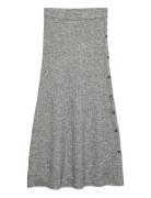 Vmsally Nw Ankle Skirt Skirts Maxi Skirts Grey Vero Moda