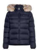 Tjw Basic Hooded Down Jacket Ext Foret Jakke Navy Tommy Jeans