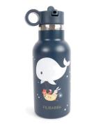 Stainless Steel Water Bottle - Dreamy Adventurers Home Meal Time Navy ...