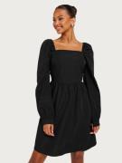 Only - Langærmede kjoler - Black - Onlstanley L/S Peplum Dress Ptm - K...