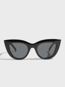Pieces - Cat eye solbriller - Black - Pcdonai Sunglasses - Solbriller
