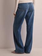 Vero Moda - High waisted jeans - Medium Blue Denim - Vmkathy Hr Wide J...