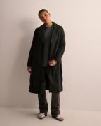 Vero Moda - Sort - Vmfortuneaya Long Coat Ga Noos