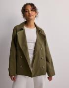 Vero Moda - Grøn - Vmzoa Trenchcoat