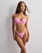 Nelly - Pink - Twisted Push Up Bikini Bra