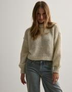 Vero Moda - Beige - Vmfeng Ls O-Neck Pullover Ga Boo