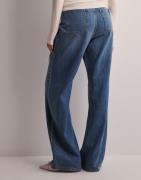 Vero Moda - Blå - Vmkathy Hr Wide Jeans GU3215