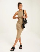 JJXX - Beige - Jxforest Str Sl Rib Dress Jrs Noos