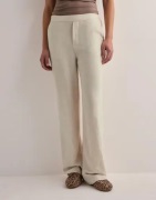 OBJECT - Beige - Objsanne Aline Wide Pant Noos