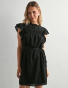 Vero Moda - Sort - Vmtrine Sl Short Lace Dress Wvn Ga