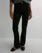 Pieces - Sort - Pcjoya Hw Flared Corduroy Denim Jea