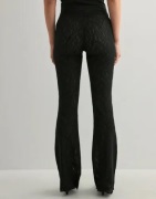 Nelly - Sort - Lace Flare Pants