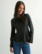 Pieces - Sort - Pcjossa Ls Boatneck Top Wvn D2D Pp