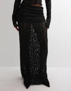 Nelly - Sort - Romantic Lace Maxi Skirt