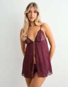 Hunkemöller - Rød - Isadora Babydoll Set