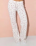 Nelly - Rød - Cute Print Pants