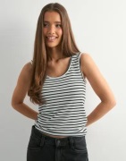 OBJECT - - Objjamie S/L Sli Tank Top Aop Noos