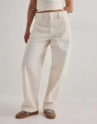 Only - Hvid - Onlclair Mw Barrel Pant Pnt Noos