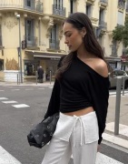 Nelly - Sort - My Chill Boatneck Sweat