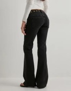 Abrand Jeans - Sort - 00 Kick Brie Eyelet Tall