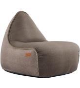 SACKit SÃ¦kkestol - Canvas Lounge Chair - 96x80x70 cm - Brun/Sand