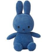 Bon Ton Toys Bamse - 23 cm - Miffy Sitting - Corduroy Cobalt Blu