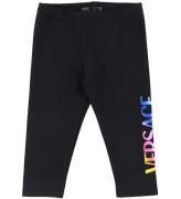 Versace Leggings - Sort/Multifarvet