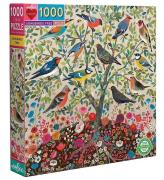 Eeboo Puslespil - 1000 Brikker - Songbirds Tree