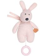 Nattou Bamse m. Musik - Mini Musical Rabbit Bonnie - 20 cm - Lig