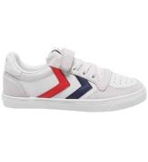 Hummel Sko - Slimmer Stadil Leather Low Jr. - Hvid