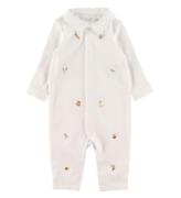 Polo Ralph Lauren Heldragt - Baby Collection - Hvid m. Broderi