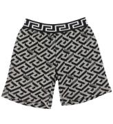 Versace Sweatshorts - GrÃ¥meleret/Sort