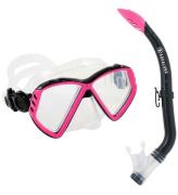 Aqua Lung SnorkelsÃ¦t - Cub Combo - Transparent/Pink