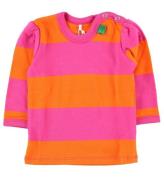 Freds World Bluse - Orange/Pink stribet